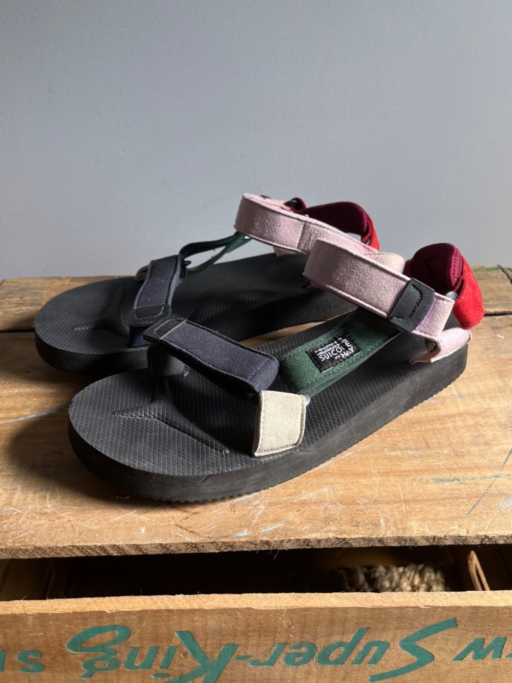 HAY x Suicoke velcro sandal "Depa 2.0" - US 9